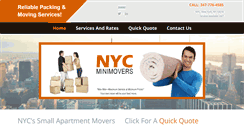 Desktop Screenshot of nycminimovers.com
