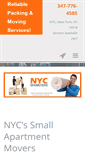 Mobile Screenshot of nycminimovers.com